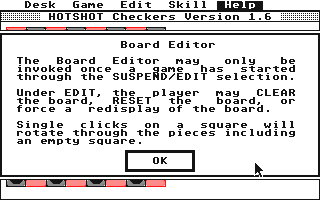 Hotshot Checkers atari screenshot